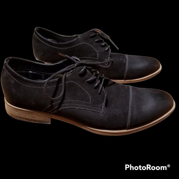 STEVE MADDEN Leather Toe Cap Oxfords (Size 11) - Picture 2 of 12